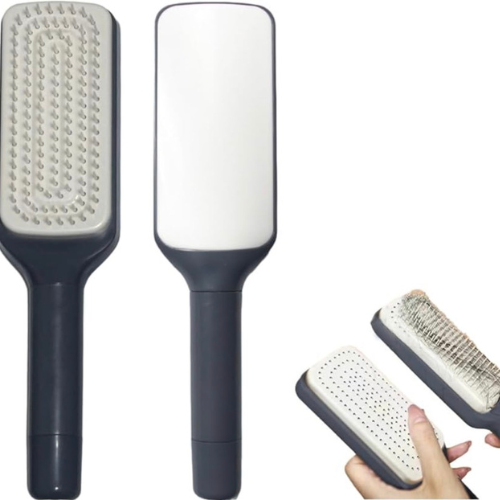 Self Cleaning Hair Brushes